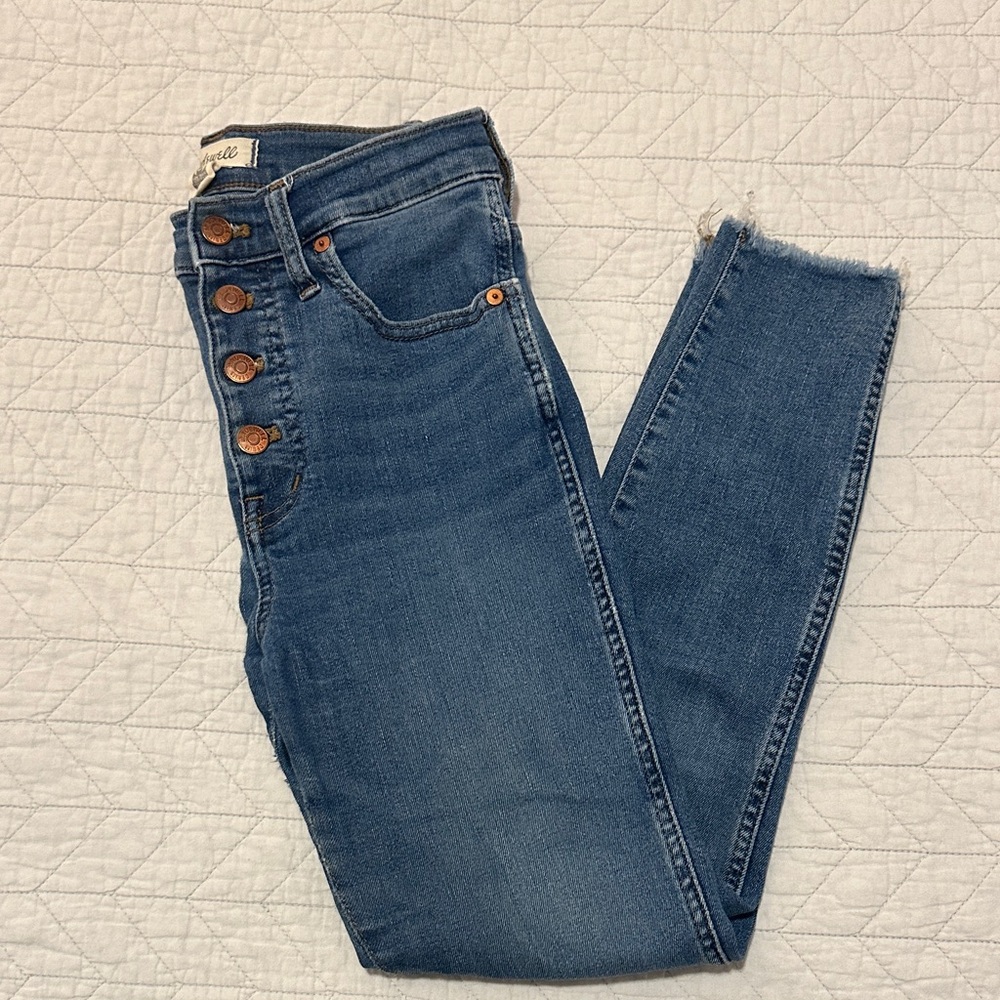 Madewell 10” High Rise Skinny Jeans